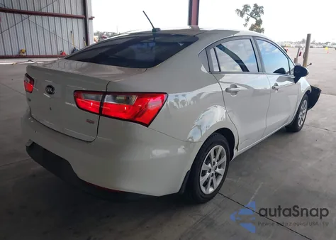 2016 Kia Rio Lx из США, поврежденный, VIN KNADM4A39G6678093